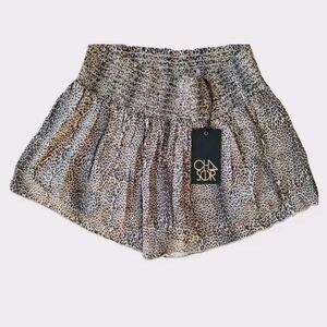Chaser Women's Shorts Leopard print Size S